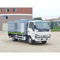 Isuzu guardrail fence washing and cleaning truck